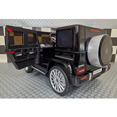 Детский электромобиль джип M 5028EBLRS-2 черный Mercedes в автопокраске фото 37