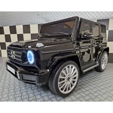 Детский электромобиль джип M 5028EBLRS-2 черный Mercedes в автопокраске фото 41