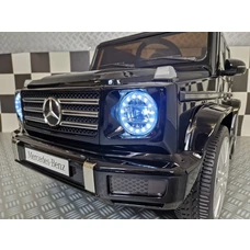 Детский электромобиль джип M 5028EBLRS-2 черный Mercedes в автопокраске фото 71