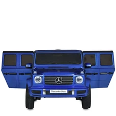 Детский электромобиль джип M 5028EBLRS-4 синий Mercedes в автопокраске фото 54