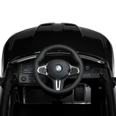 Детский электромобиль BMW M 5096EBLR-2 черный светятся фары фото 16