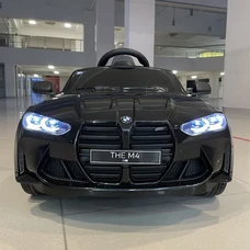 Детский электромобиль BMW M 5096EBLR-2 черный светятся фары фото 41
