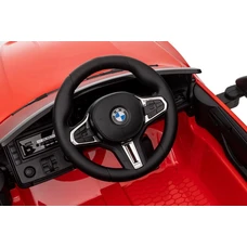 Детский электромобиль BMW M 5096EBLR-3 красный светятся фары фото 31
