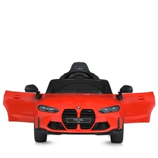 Детский электромобиль BMW M 5096EBLR-3 красный светятся фары фото 37