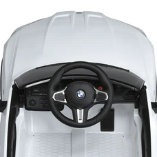 Детский электромобиль BMW M 5096EBLR-4 синий светятся фары фото 11
