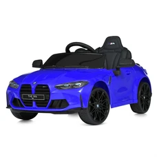 Детский электромобиль BMW M 5096EBLR-4 синий светятся фары фото 54