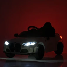Детский электромобиль BMW M 5096EBLR-4 синий светятся фары фото 92
