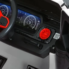 Двухместный детский электромобиль M 6404EBLR-2(24V) черный Mercedes с EVA колесами фото 18