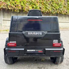 Двухместный детский электромобиль M 6404EBLR-2(24V) черный Mercedes с EVA колесами фото 37