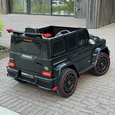 Двухместный детский электромобиль M 6404EBLR-2(24V) черный Mercedes с EVA колесами фото 41
