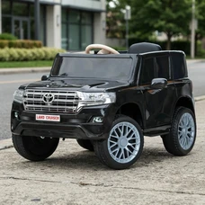 Детский электромобиль M 6130EBLR-2 черный джип Toyota с двумя моторами по 35W