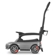 Детская каталка - толокар M 6254EL-11 серая Audi с родительской ручкой фото 37
