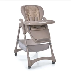 Стульчик для кормления El Camino Steady ME 1177 Taupe Beige серо-бежевый с матрасиком