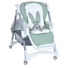 Стульчик для кормления ME 1177 Storm Gray, фото 3