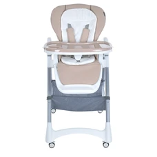 Стульчик для кормления El Camino Steady ME 1177 Cream Beige бежевый с матрасиком фото 14