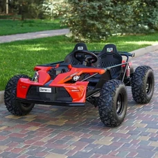 Двухместный детский багги M 5797A-3(48V) красный с мотором 800W