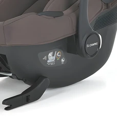 Автокресло El Camino i-Lock ME 1210 Gray серое i-Size R129 Isofix фото 41