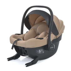 Автокресло El Camino i-Lock ME 1210 Praline бежевое i-Size R129 Isofix