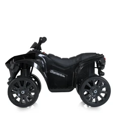 Детский квадроцикл M 5054EL-2 черный с двумя моторами по 45W фото 41