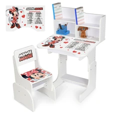 Детская парта N 2071-22-1 белая Minnie Mouse единицы измерения