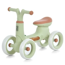 Детский беговел 10 д. Prof1 Kids MBB 1053-2 зеленый четырехколесный