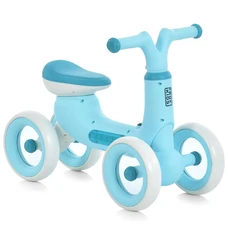 Детский беговел 10 д. Prof1 Kids MBB 1053-3 голубой четырехколесный фото 14