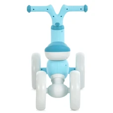 Детский беговел 10 д. Prof1 Kids MBB 1053-3 голубой четырехколесный фото 37