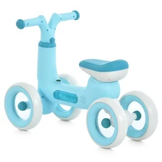 Детский беговел 10 д. Prof1 Kids MBB 1053-3 голубой четырехколесный фото 41