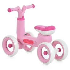 Детский беговел 10 д. Prof1 Kids MBB 1053-4 розовый четырехколесный фото 41