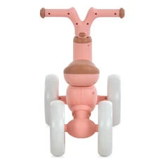 Детский беговел 10 д. Prof1 Kids MBB 1053-5 малиновый четырехколесный фото 37