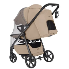 Прогулочная коляска Carrello Bravo Carbon CRL-5530 Lumber Grey серая с чехлом на ножки фото 37