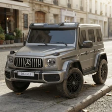 Двухместный детский электромобиль M 5880EBLR-11(24V) серый Mercedes с четырьмя моторами