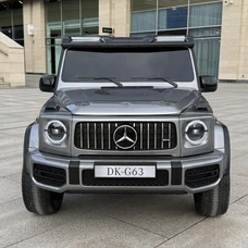 Двухместный детский электромобиль M 5880EBLR-11(24V) серый Mercedes с четырьмя моторами фото 14