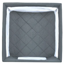Детский манеж ME 1196 Dark Gray, фото 3