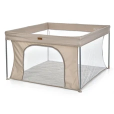 Манеж El Camino Swift 4 ME 1196 Beige бежевый с мягким матрасиком