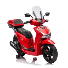 Детский мотоцикл M 6535EL-3(24V) красный скутер Honda с мотором 550W фото 14