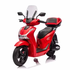 Детский мотоцикл M 6535EL-3(24V) красный скутер Honda с мотором 550W фото 21