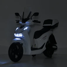Детский мотоцикл M 6535EL-8(24V) розовый скутер Honda с мотором 550W фото 63