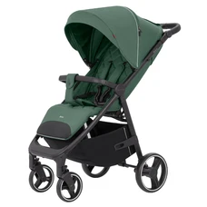 Прогулочная коляска Carrello Bravo CRL-8512 Spring Green зеленая с чехлом на ножки и подстаканником
