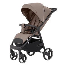 Прогулочная коляска Carrello Bravo CRL-8512 Castle Beige светло-коричневая с чехлом на ножки и подстаканником