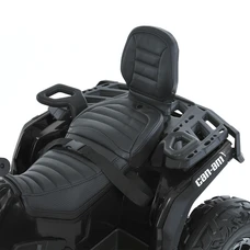 Детский квадроцикл M 6080EL-2(24V) двухместный черный с четырьмя моторами фото 11