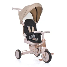 Трехколесный велосипед Turbo Trike MT 1036-W beige бежевый трансформер с ручкой