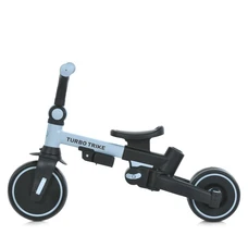 Трехколесный велосипед Turbo Trike MT 1036-W beige бежевый трансформер с ручкой фото 54