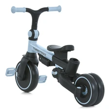 Трехколесный велосипед Turbo Trike MT 1036-W grey серый трансформер с ручкой фото 21