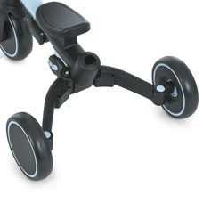 Трехколесный велосипед Turbo Trike MT 1036-W grey серый трансформер с ручкой фото 92