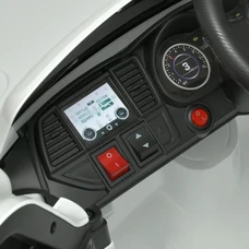 Детский электромобиль джип M 4837EBLR-1 белый Nissan с четырьмя моторами по 25W фото 92