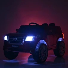 Детский электромобиль джип M 4837EBLRS-3 красный Nissan в автопокраске фото 86