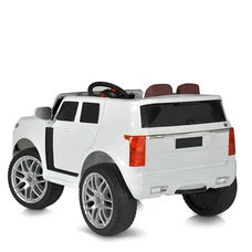 Детский электромобиль джип M 4836EBLR-1 белый Range Rover с полным приводом фото 37