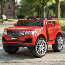 Детский электромобиль джип M 4836EBLR-3 красный Range Rover с полным приводом