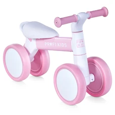 Детский беговел Profi Kids 7 д. MBB 1014-2 розово-белый с EVA колесами